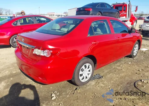 2013 Toyota Corolla L z USA, uszkodzony, nr VIN 5YFBU4EE1DP199094